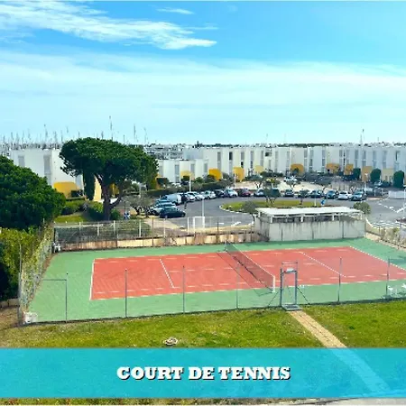 Camarg'beach Vue Mer-piscines-plages-tennis-parking-4pers Apartamento *