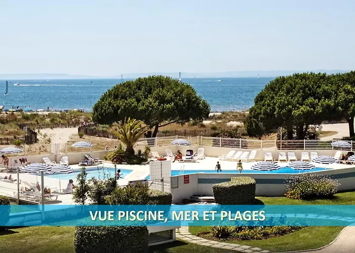 Daire Camarg'beach Vue Mer-piscines-plages-tennis-parking-4pers Le Grau-du-Roi
