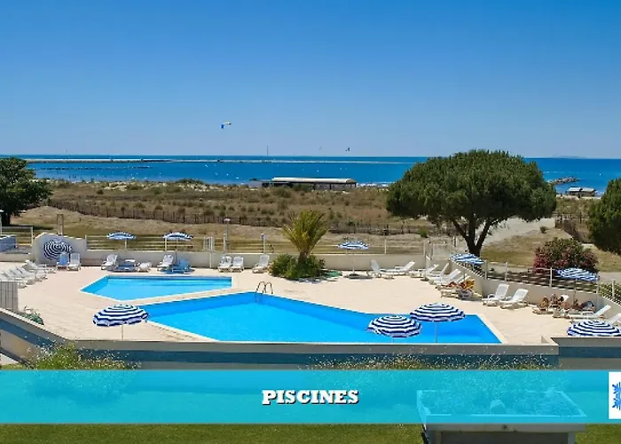 Camarg'beach Vue Mer-piscines-plages-tennis-parking-4pers Daire *